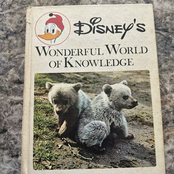 Disney’s Wonderful World Of Knowledge Set Of 15 Books 1971 - Picture 2 of 3